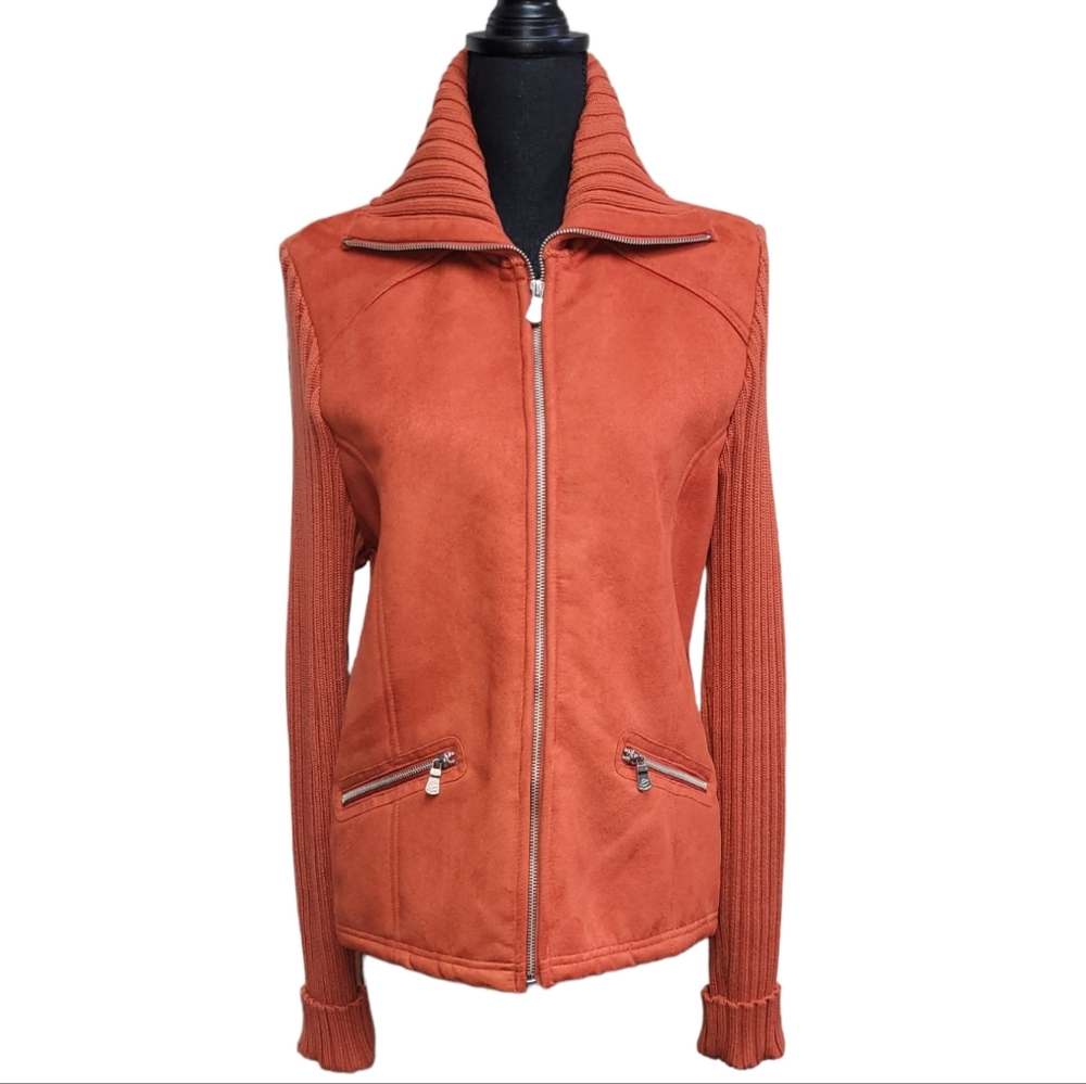 E Studio Burnt Orange Jacket